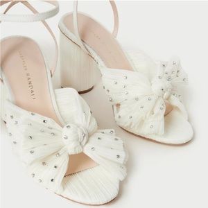 Loeffler Randall Camilla Rhinestone Heels - Size 7